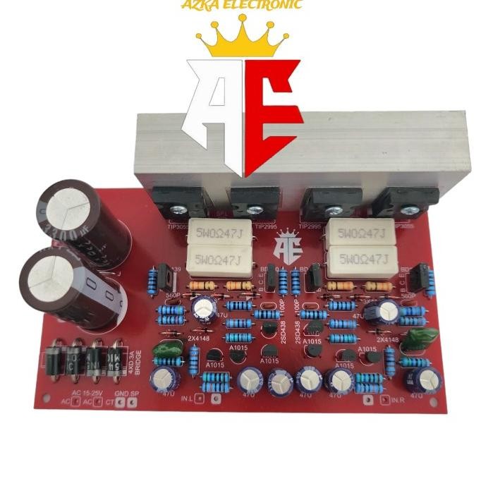 Kit Power Amplifier Ocl 150 Watt Stereo Plus Regulator Original