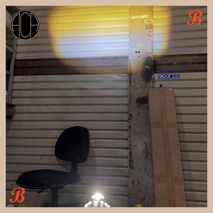 [ACA] Lampu LED Laser D2 Motor Mobil H4 2 Warna