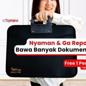 

Topla Map Tas Dokumen Bag Document Berkas Surat Sertifikat Kantor murah