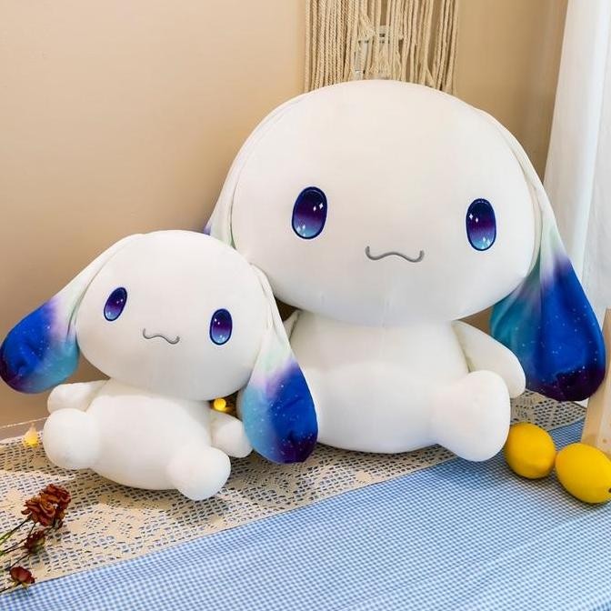 TERBARU MAINAN BONEKA CINNAMOROLL DOG ANJING PUTIH SANRIO GALAXY IMPOR