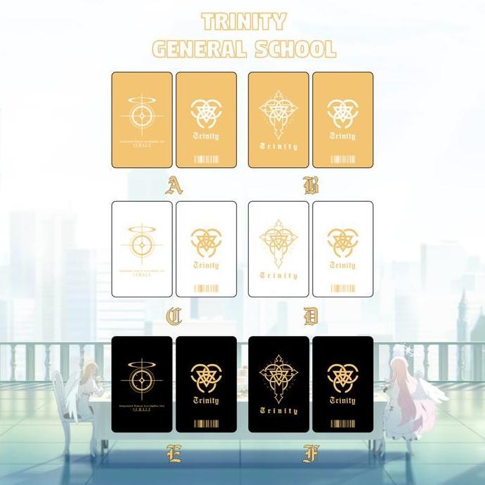 

ID Card / Name Tag / Properti Cosplay Arsip Biru / Blue Archive murah