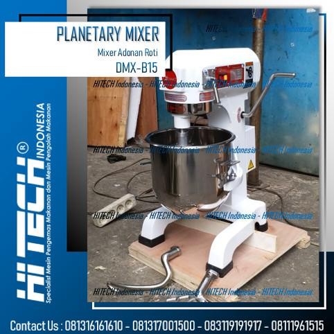 Baru Planetary Mixer 15 Liter FOMAC DMX-B15 Mixer Pengocok Adonan Roti