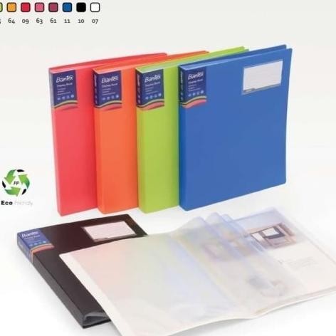 

DISPLAY BOOK BANTEX PP DISPLAY BOOK FC 40 POCKETS 3185 murah