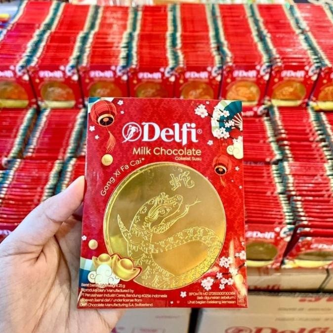 

Sale Delfi Gold Coin 10X25Gr Milk Chocolate Coklat Koin