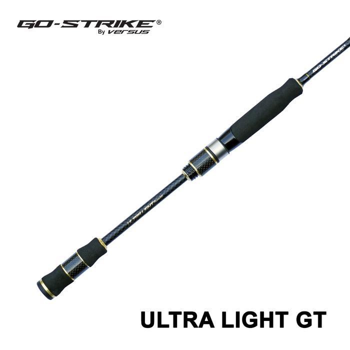 Versus Joran Pancing GostrikeVersus Ultra Light GT Carbon Hollow - Sambung Dua, Model 602UL/180, Pow