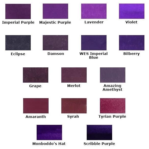 

HARGA DISC - Diamine Purple Group - Fountain Pen Ink / Tinta 80ml Botol