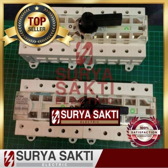 Cos Socomec Vm1 63A 4P Manual Pln Genset Ohm Saklar 63 A