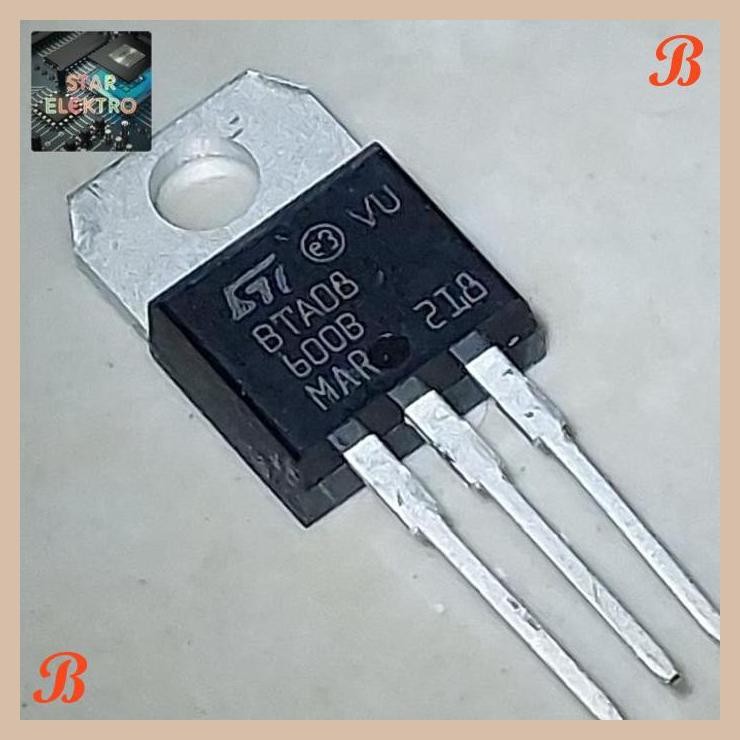 [SRE] BTA08-600B BTA08-600BW BTA08 BTA08600B Triac Thyristor 8A 600V To-220