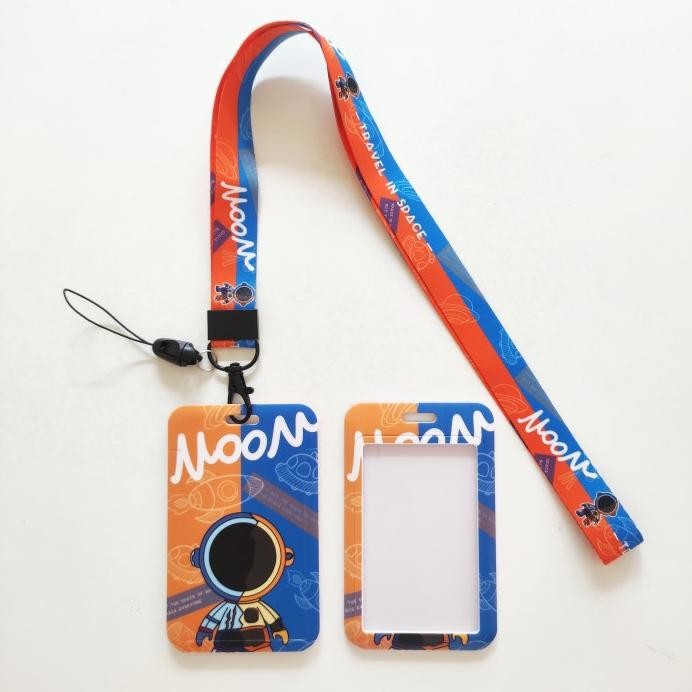 

ID Card Holder Name Tag Lanyard / Kalung Kartu Astronaut Space Nasa murah