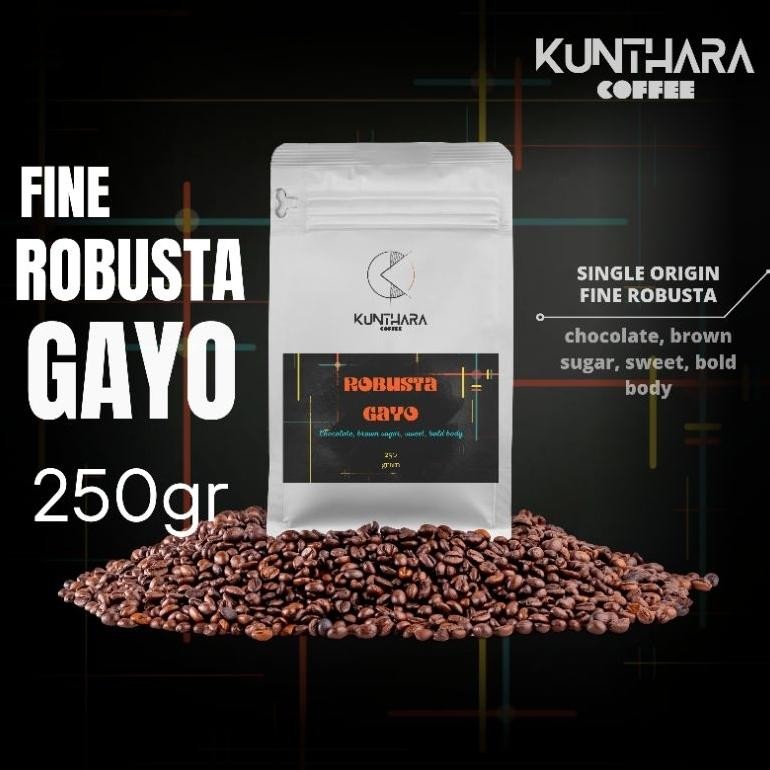 

KUNTHARA Kopi Robusta Gayo 250Gr - Biji/Bubuk