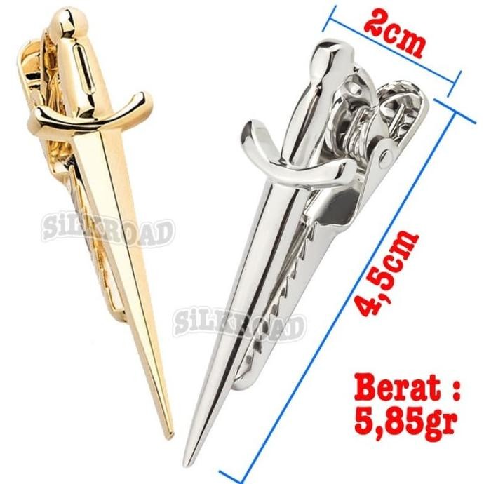 new  jepitan dasi Kemeja dasi Tieclip tie clip dagger belati paciotti murah