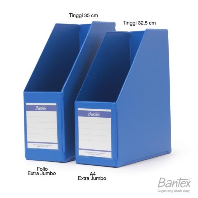 

Bantex Box File Extra Jumbo Folio Blue #4021 01 Biru murah