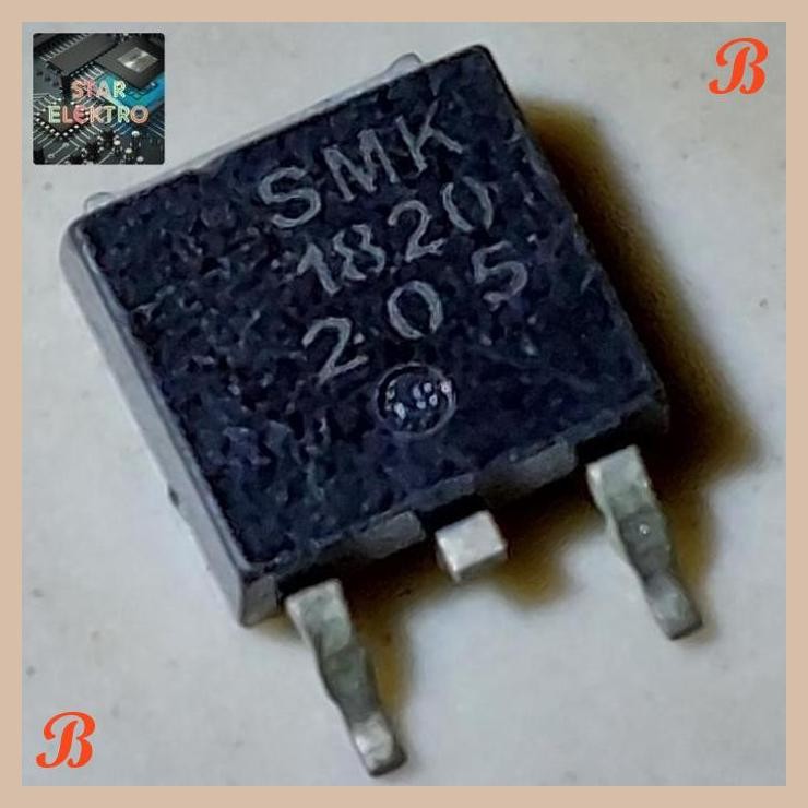 [SRE] SMK 1820 To-252 SMD SMK1820 SMK1820D 18A 200V Mosfet N-Channel AUK FET