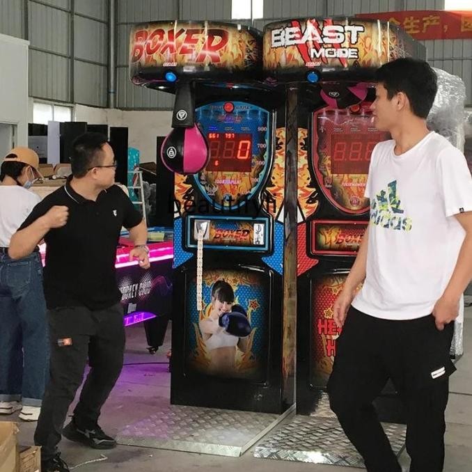 Boxing Game Machine Boxing Ce Measurement Boxing Venting Coinoperated Amusement Machine Large Video 