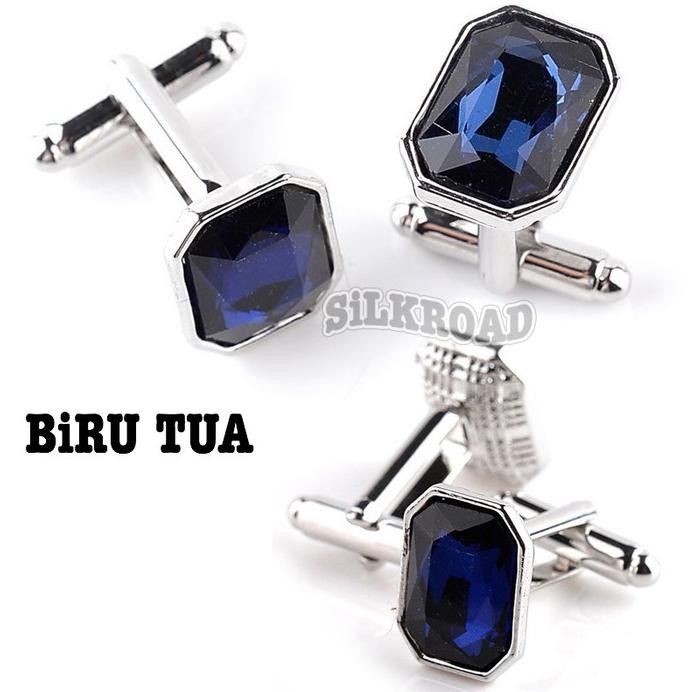 new  manset cuff link cufflink kemeja dasi square kotak murah