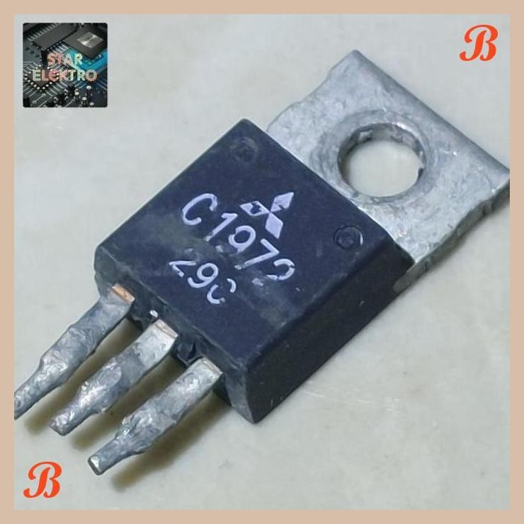 [SRE] C1972 To-220 Original Cabutan 2SC1972 2SC 1972 Mitsubishi Transistor NPN RF Power Amplificatio