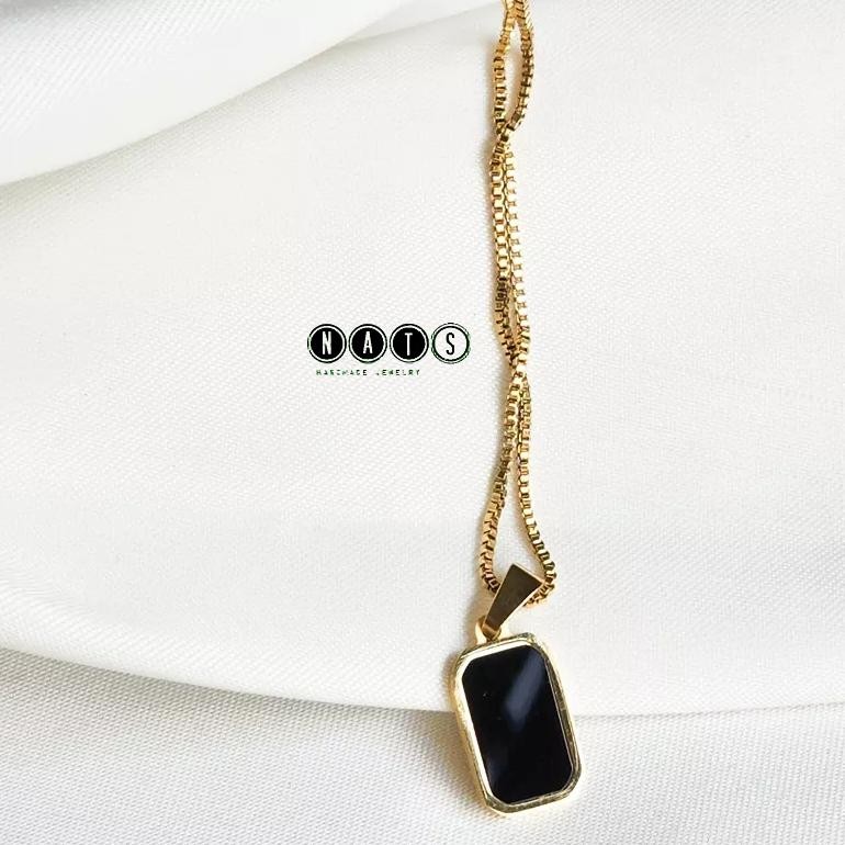 Nats Living: Kalung Titanium Wanita Anti Karat, Coco