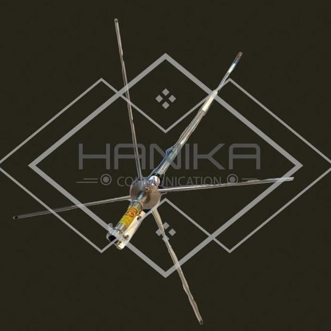 Murah Gazden G7-144 Antena Base VHF 144-148 7dBi Model Hustler USA Radio Rig Non COD