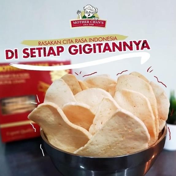 

Grosir Kerupuk Udang Mother Chan 500Gr