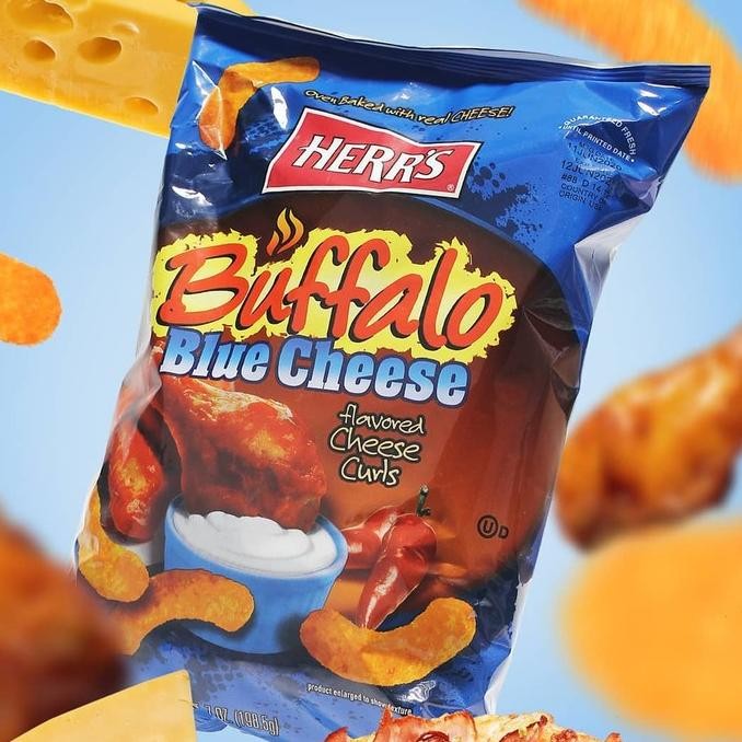 

Grosir Herr'S Buffalo Blue Cheese 198Gr - 7 Oz