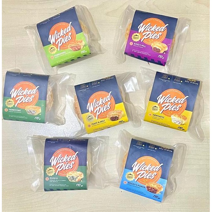 

Murah Wicked Piess | Frozen Pies 1 Box Isi 4 Pcs
