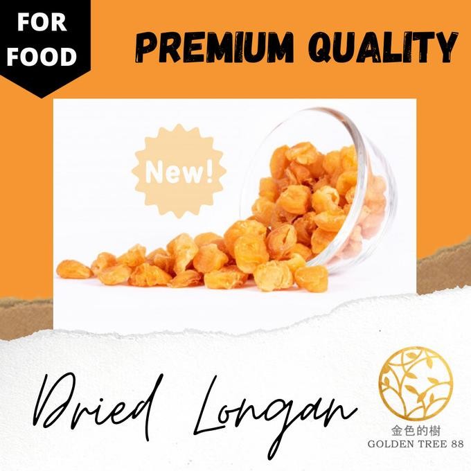 

Grosir 100 Gram Premium Longan / Dried Longan / Lengkeng Kering Thailand Asli