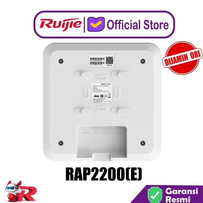 Murah Ruijie RG-RAP2200(E) Reyee Wi-Fi 5 1267Mbps Ceiling Access Point Non COD