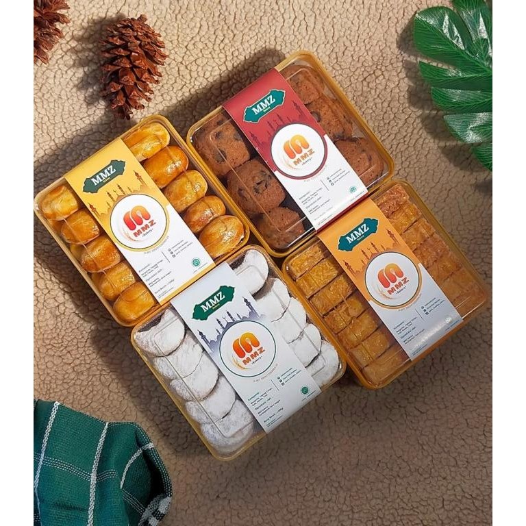 

Paket Kue Kering Lebaran Enak Parcel Kuker Murah Mumtaz Bakery Isi 4