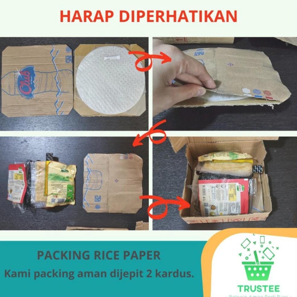 

Super Sale Java Super Food Rice Paper / Kulit Lumpia Bulat 10 Lembar Halal 100Gr