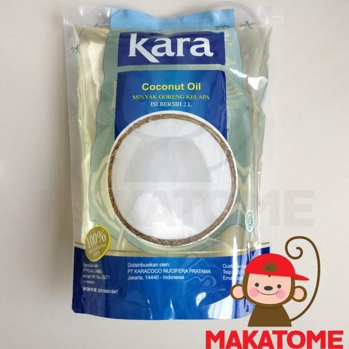 

Kara Coconut Oil 2L Minyak goreng kelapa 2 L 2000ml 2000 ml Liter HF