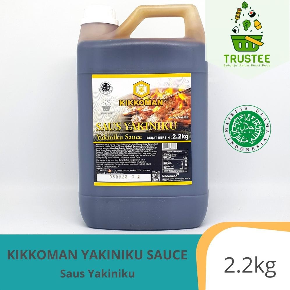 

Terlaris Saus Kikkoman 2.2Kg / 2L Liter Bbq Gochujang Bulgogi Garlic Blackpepper Teriyaki Mirin Yakiniku