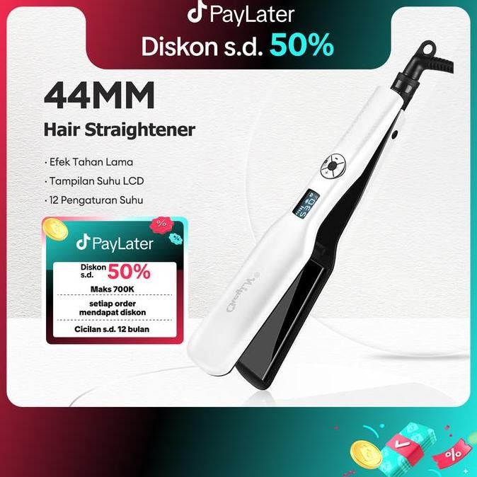 Sale Ckeyin Dengan Layar Lcd Pengunci Cerdas Ptc Catokan Rambut Catokan / Pengeriting Rambut Kering 