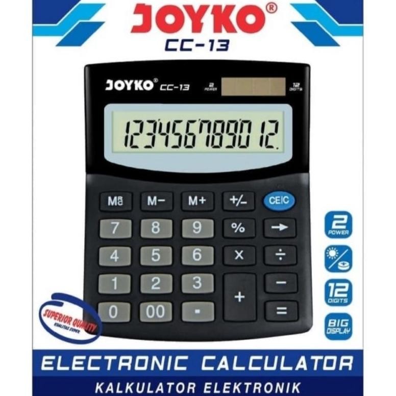 

Fb-43 Joyko Cc-13 - Desktop Kalkulator / Kalkulator Meja Cc13 Original Product Terlaris
