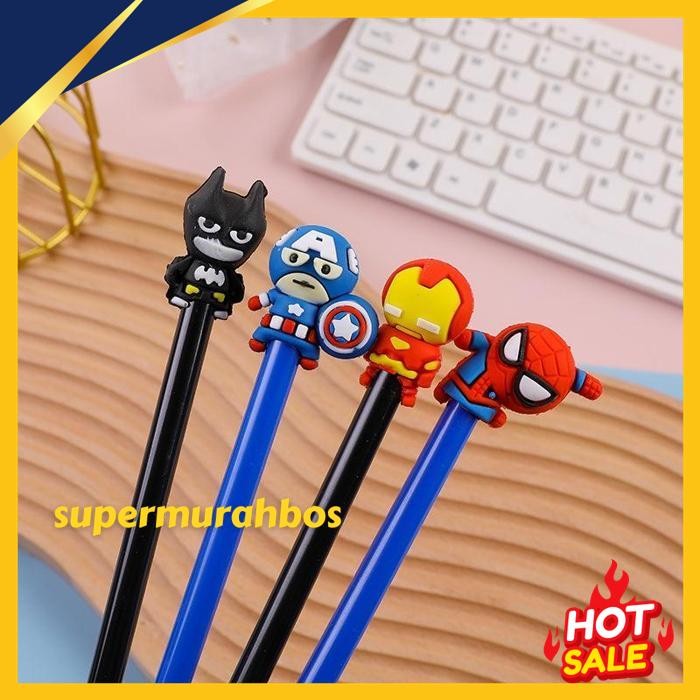 

PULPEN HERO / PULPEN PREMIUM KTER LUCU SUPERHERO GRATIS ONGKIR!!