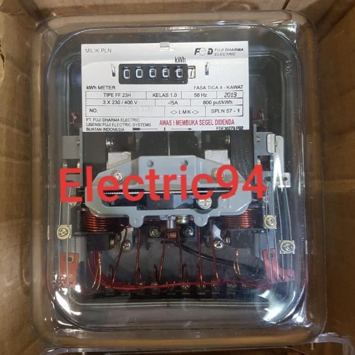 Spesial Kwh Meter Fuji 3 Phase Ff23H -5 Via Ct + Surat Tera Metrologi