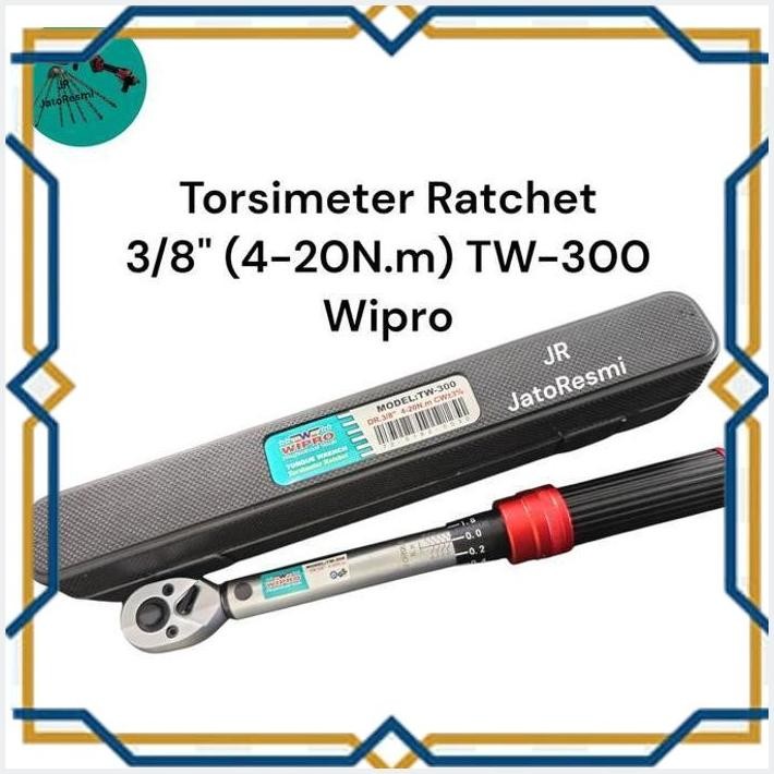 [JAT] TORSIMETER RATCHET 3/8" (2-20N.M) TW-300 WIPRO