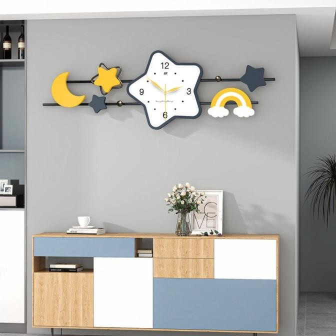 New Jam Dinding Besar Mewah Jam Dinding Unik Hiasan Dinding Dekorasi