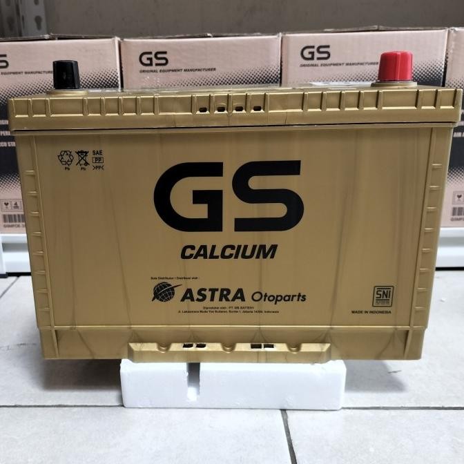 Aki Mobil Pajero Dakar, Fortuner Diesel 105D31L Gs Astra Calsium 80Ah - Asli