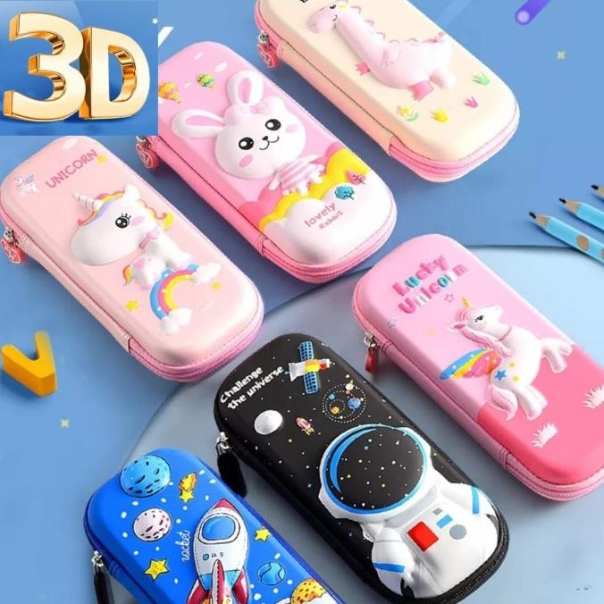 

Terbaru Kotak Pensil 3D Timbul Alat tulis Anak Motif Karakter Tempat Pensil