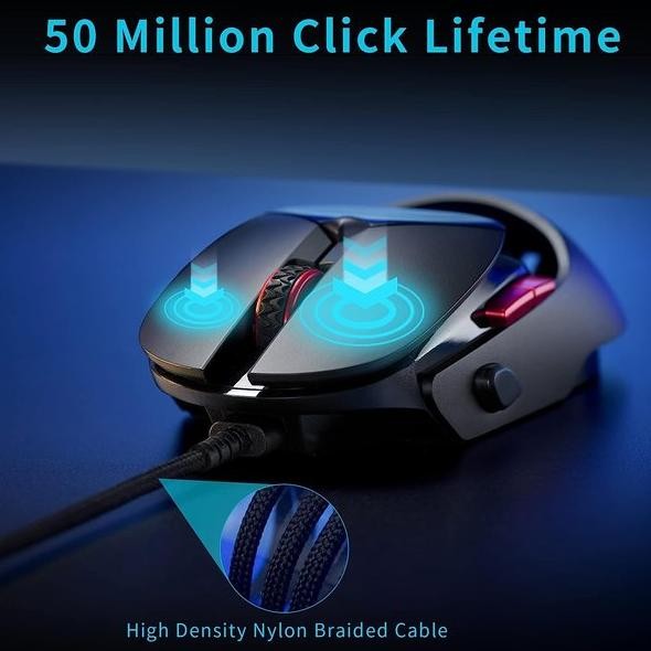 Rapoo VT960s Dual Mode Wireless Wired Gaming Mouse OLED Display