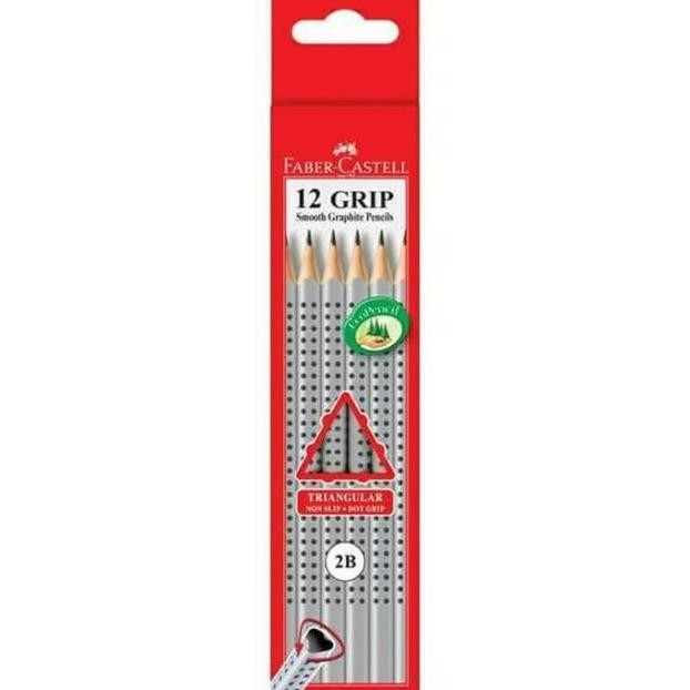 

Terbaru Faber Castell Pensil 2B Grip 2001 (HARGA 1 PAK ISI 12 BUAH)