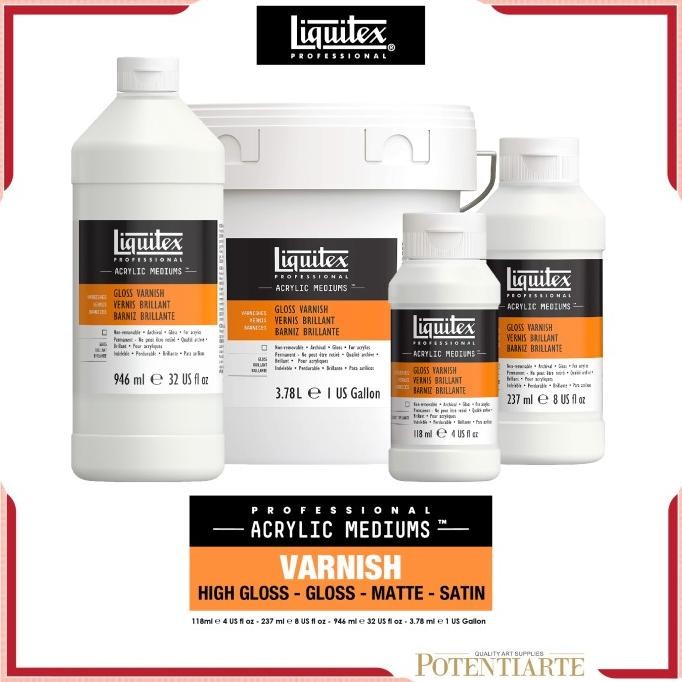 

Pernis Liquitex Professional Varnish Acrylic Medium Cat Akrilik
