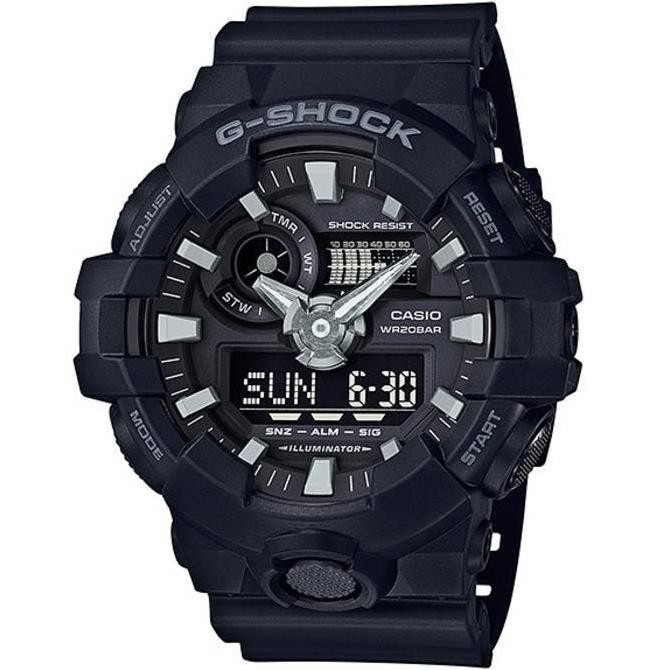 Casio G-Shock GA-700-1B / GShock Ga700-1B & Bergaransi