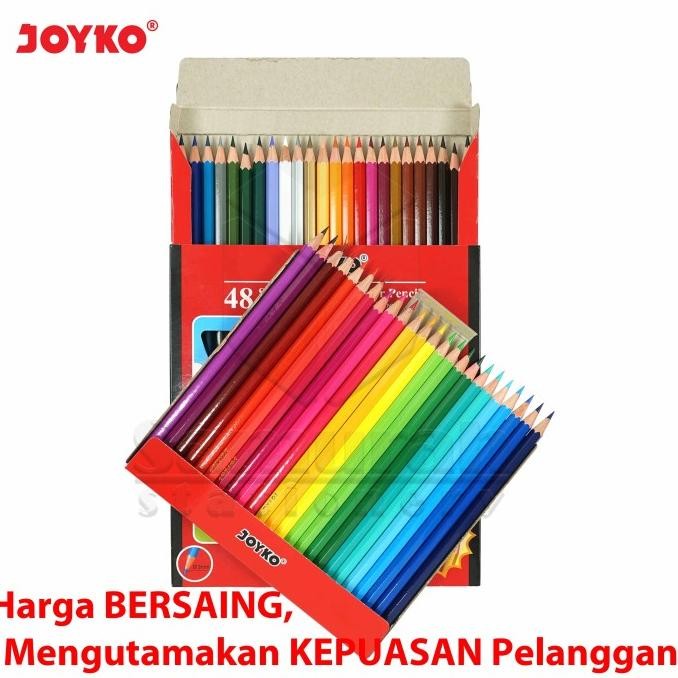 

Terbaru Pensil Warna Joyko CP 48 PB Warna Panjang Color Pencil CP-48PB Colors