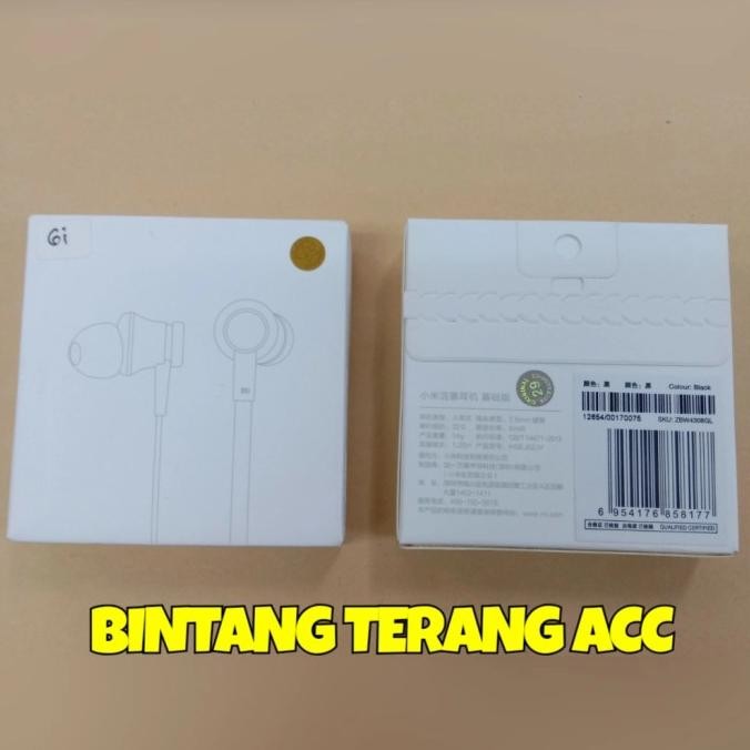 headset handsfree Earphone MI basic Original