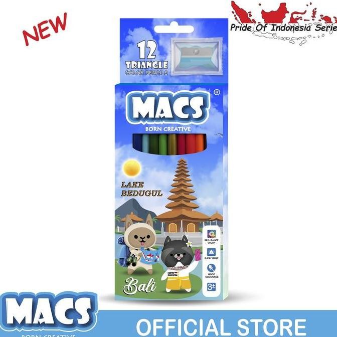 

Terbaru Macs Pensil Warna Bedugul 12 Color Pencils