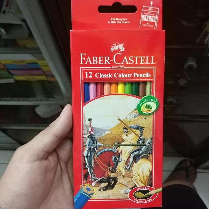

Terbaru Pensil Warna Classic Faber Castell 12 Warna Panjang