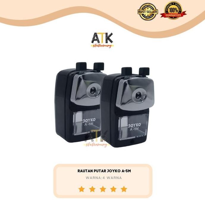 

Terbaru Rautan Pensil/ Pencil Sharpener Joyko A-5M atk
