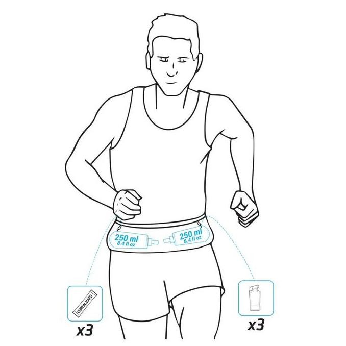 Kiprun Ikat Pinggang Silikon Untuk Olahraga Lari Ringan Unisex Co