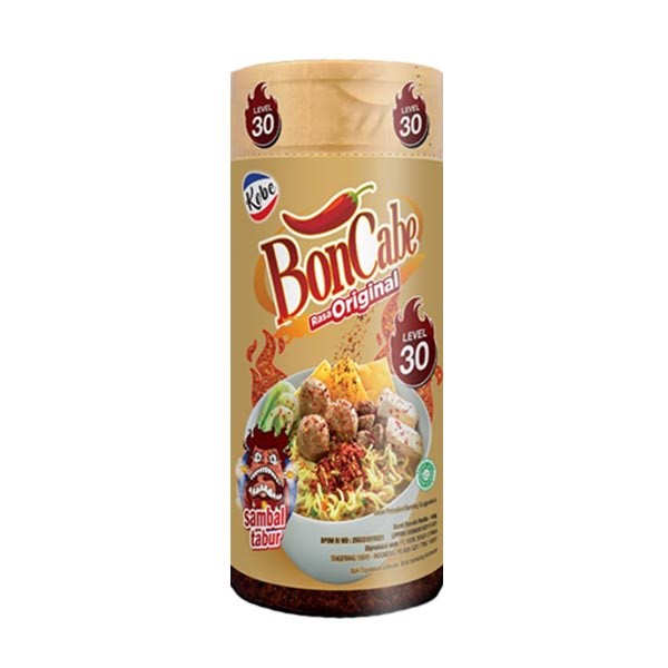 

BONCABE SAMBAL TABUR LEVEL 30 40g
